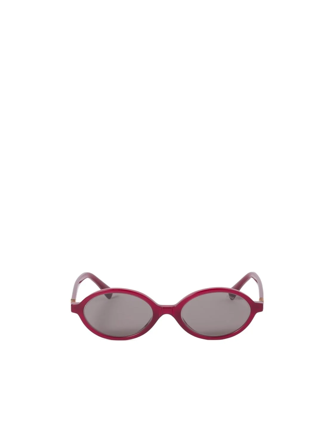 0MU04ZS Sunglasses - Opal Burgundy/Dark Grey - Image 5
