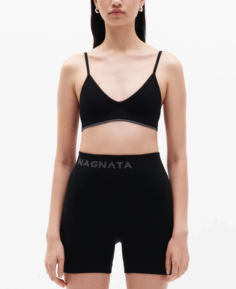 Ballet Wool Mini Short - Black - Image 4