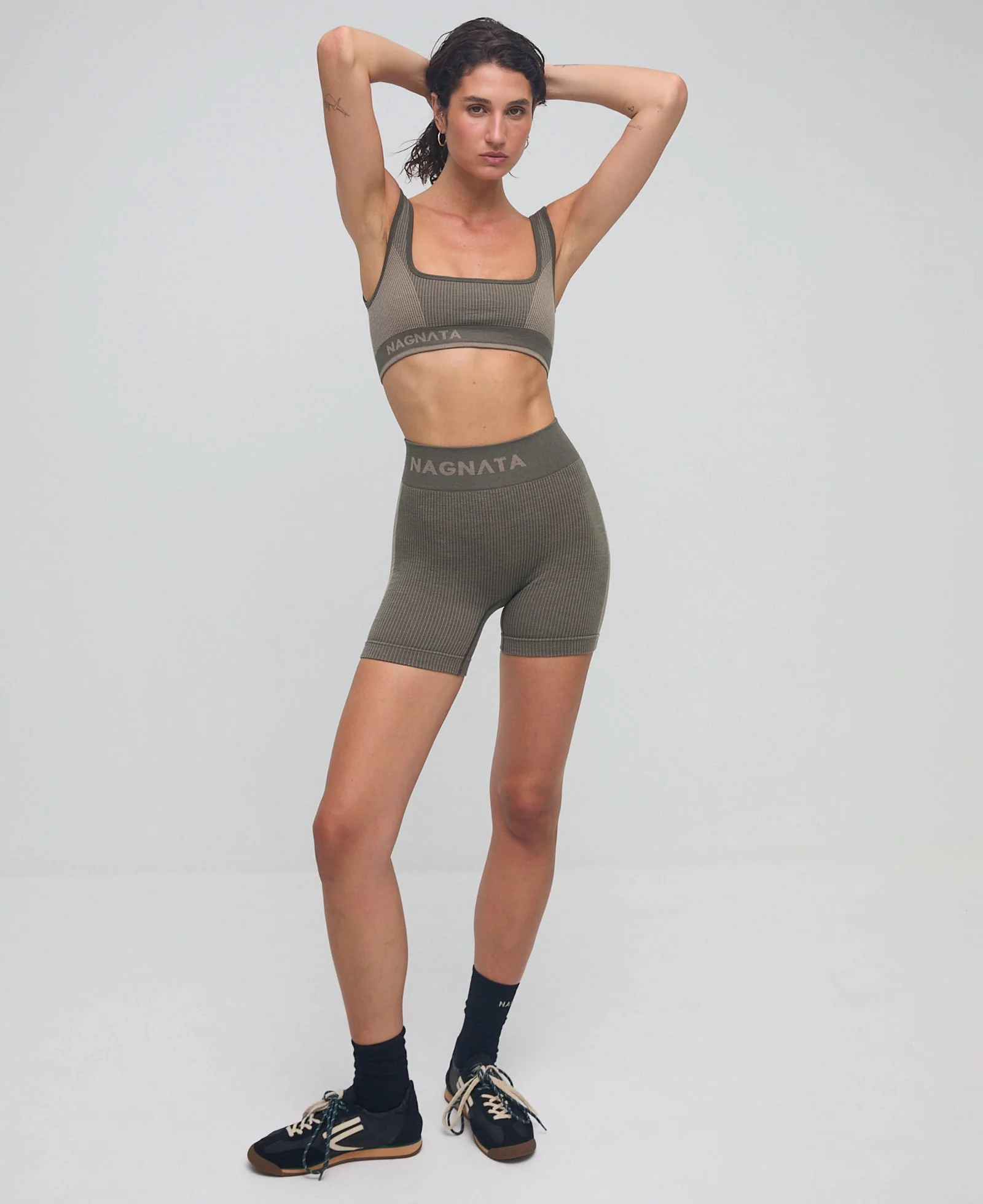 Ballet Wool Mini Short - Grove - Image 4