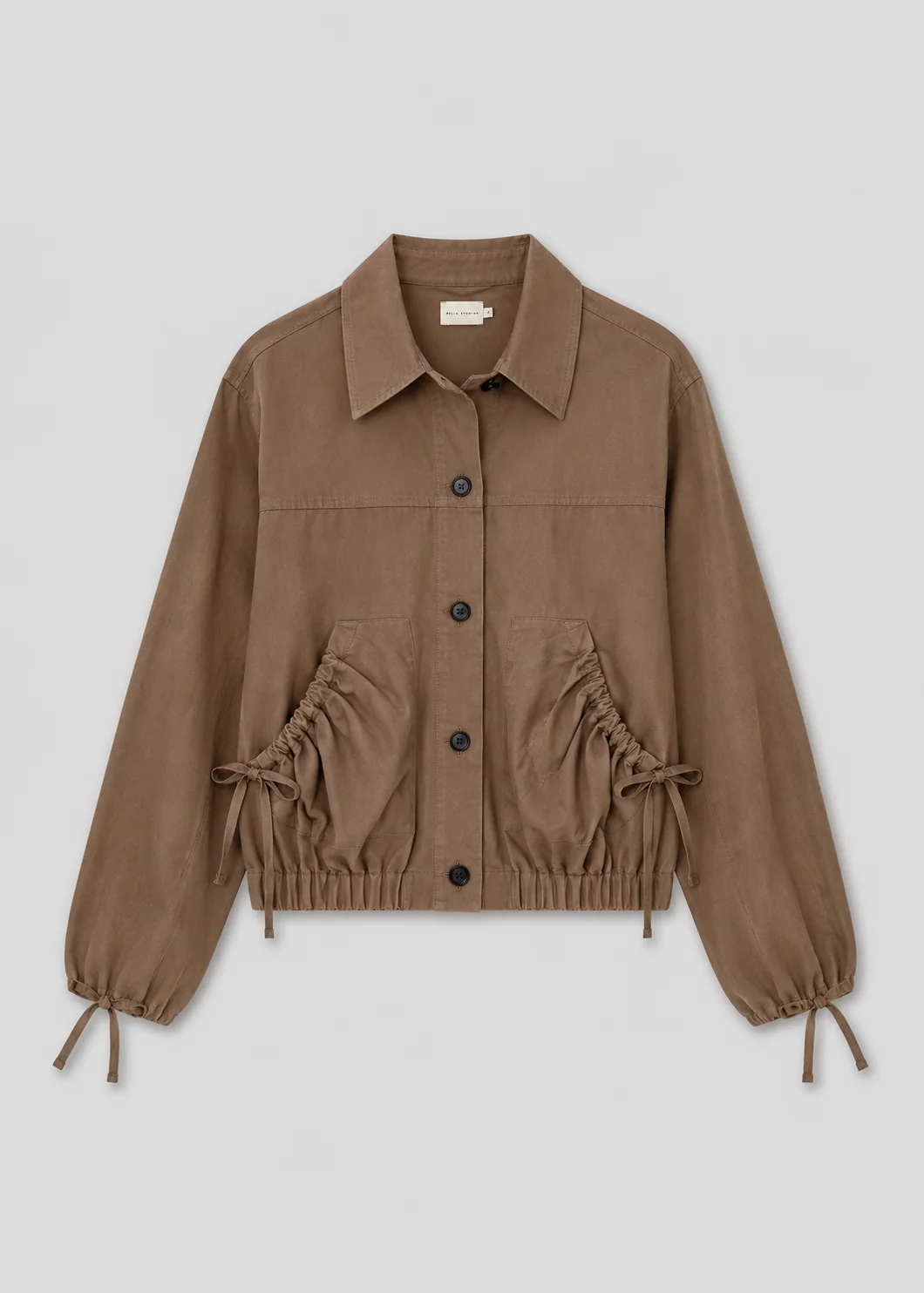 Button Up Jacket – Brown - Image 5