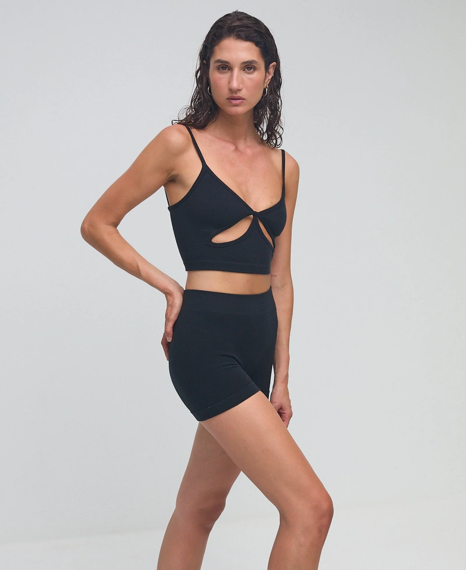 Classic Wool Micro Short - Black - Image 5