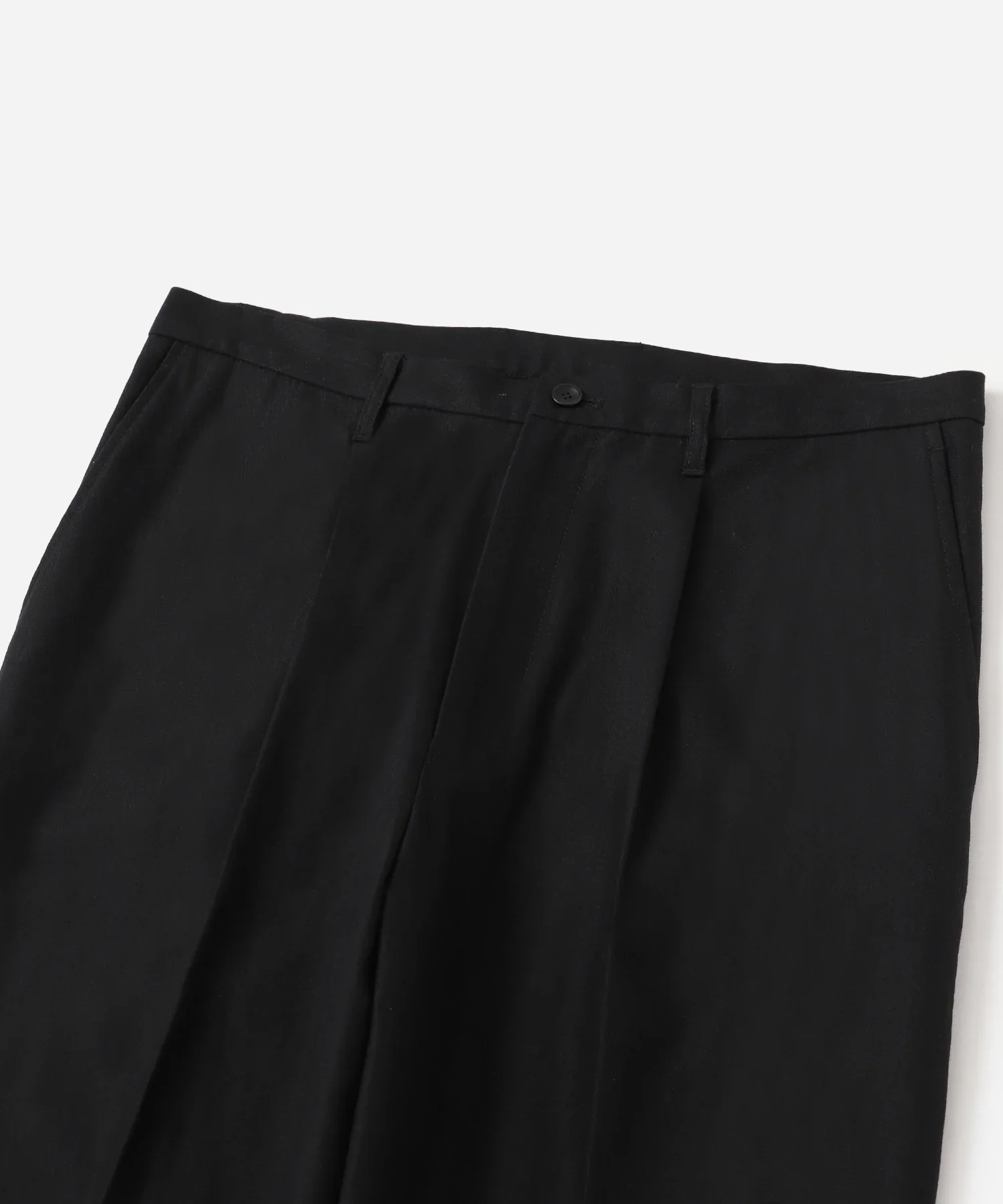 Dean One Tuck Pant - Black - Image 4