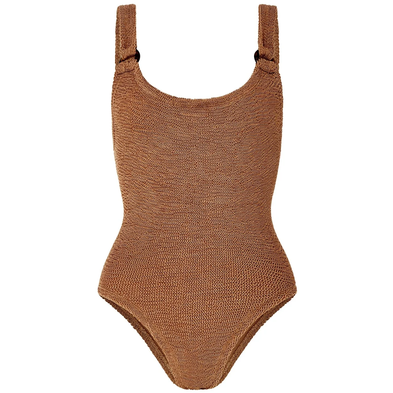 Domino swim - metallic cocoa