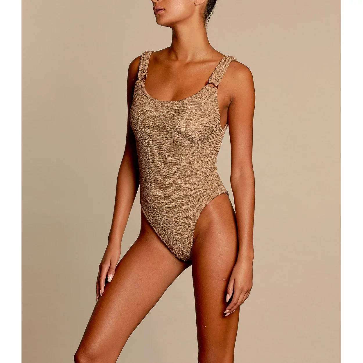 Domino swim - metallic cocoa - Image 3