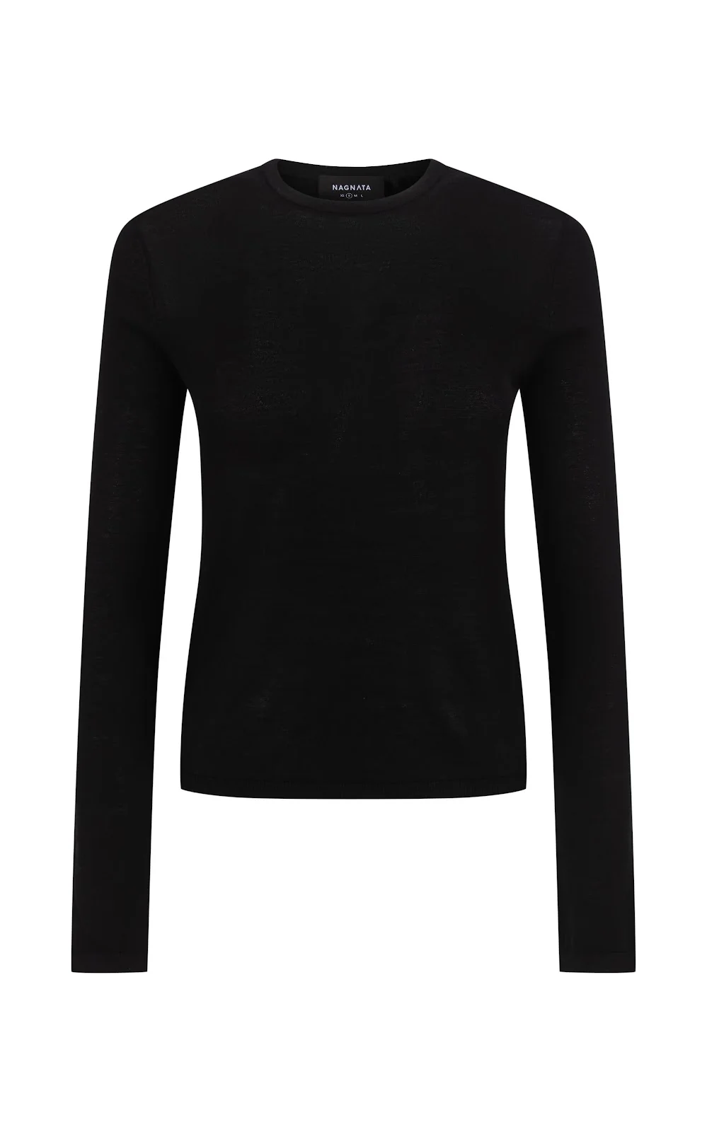 Essentials Long Sleeve Top - Black