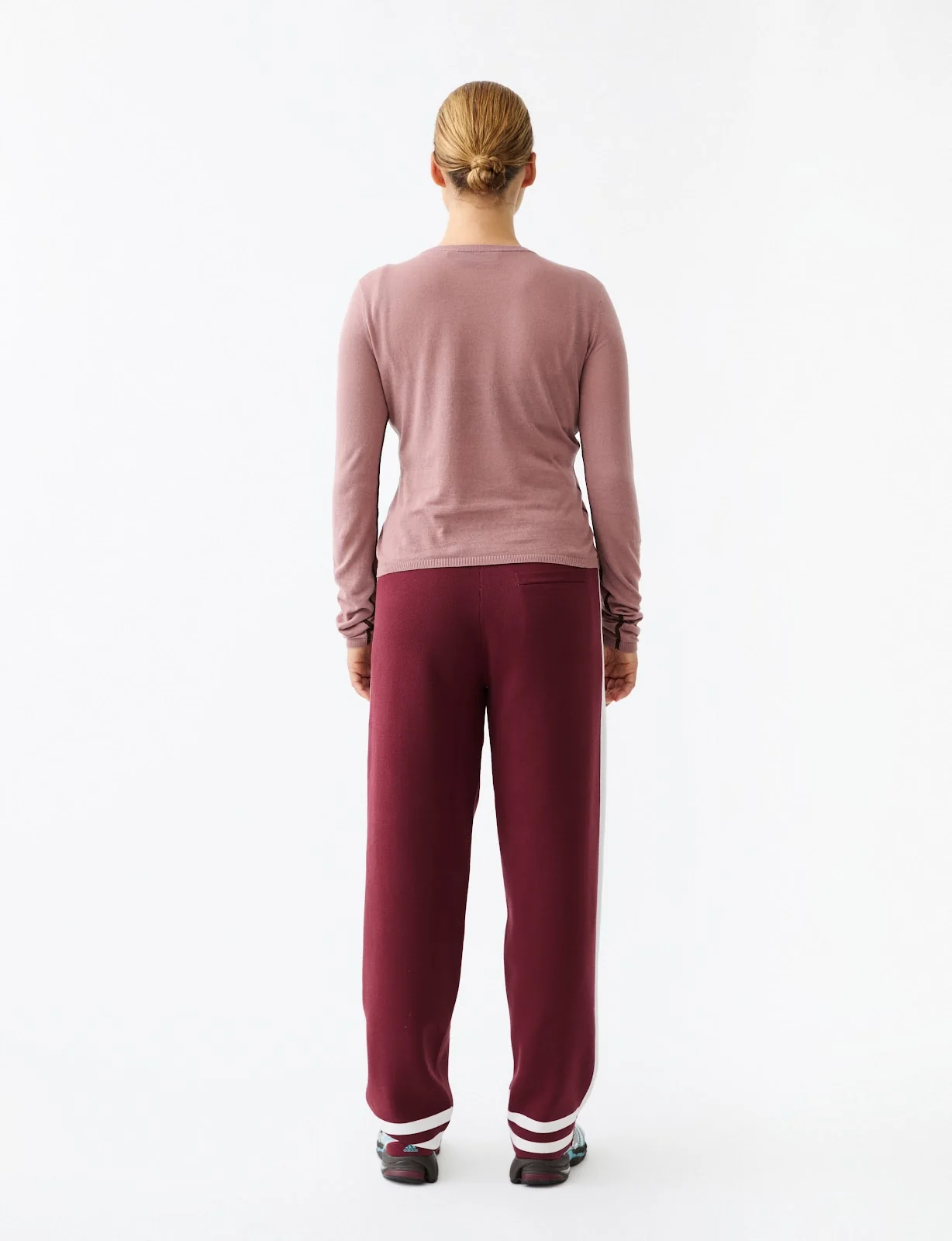 Essentials Long Sleeve Top - Rose - Image 4