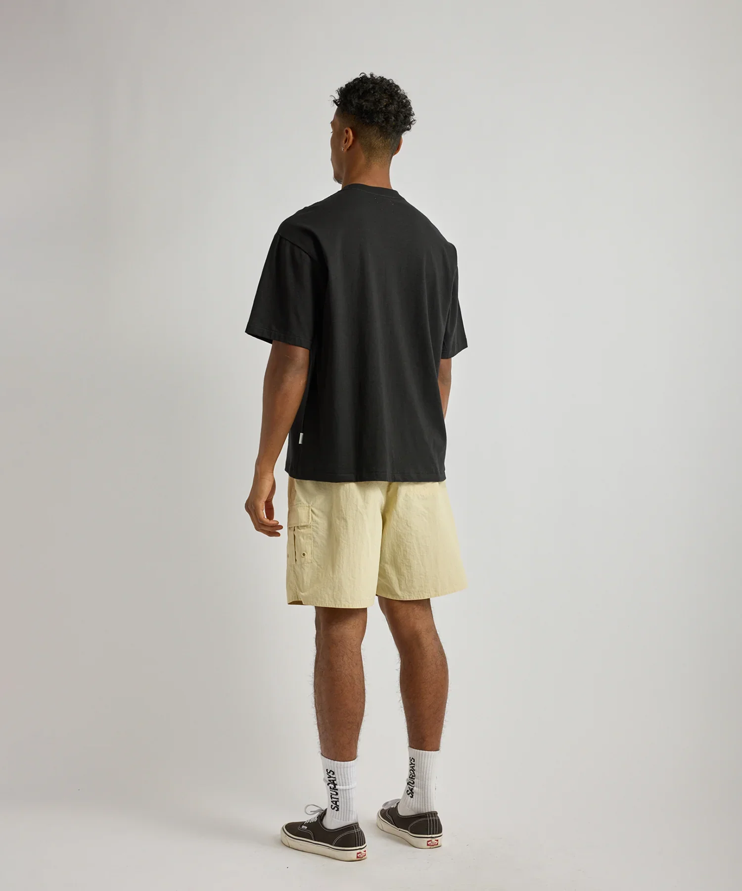 Hemp S.NYC Short Sleeve Tee - Black - Image 4