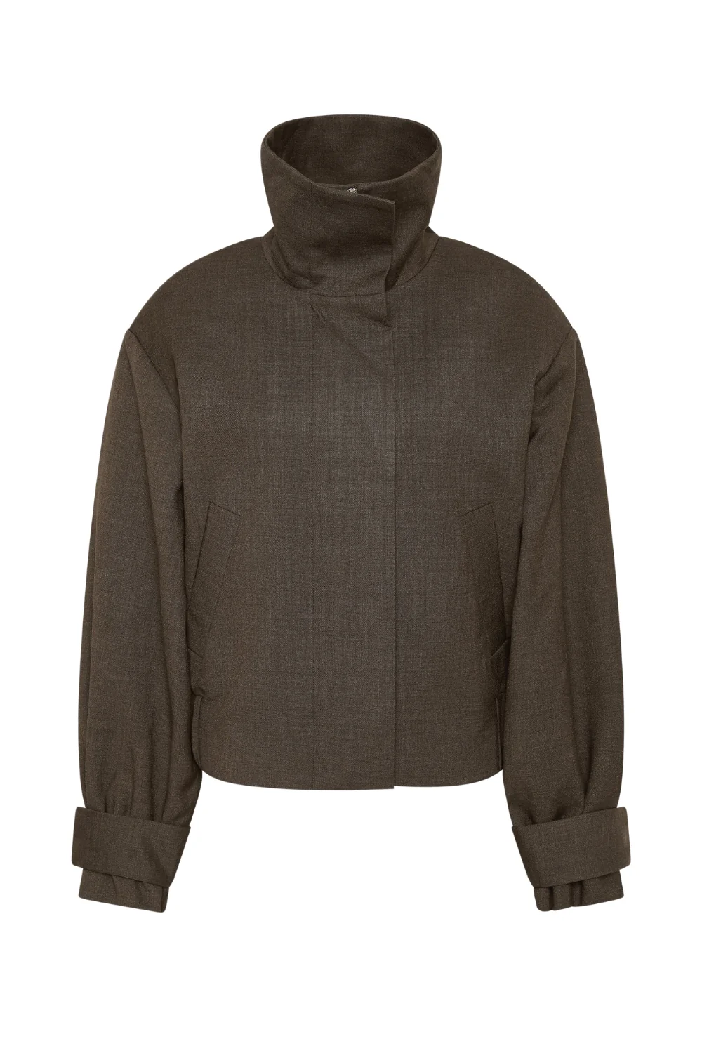 Henrik Bomber Jacket - Chocolate Marble