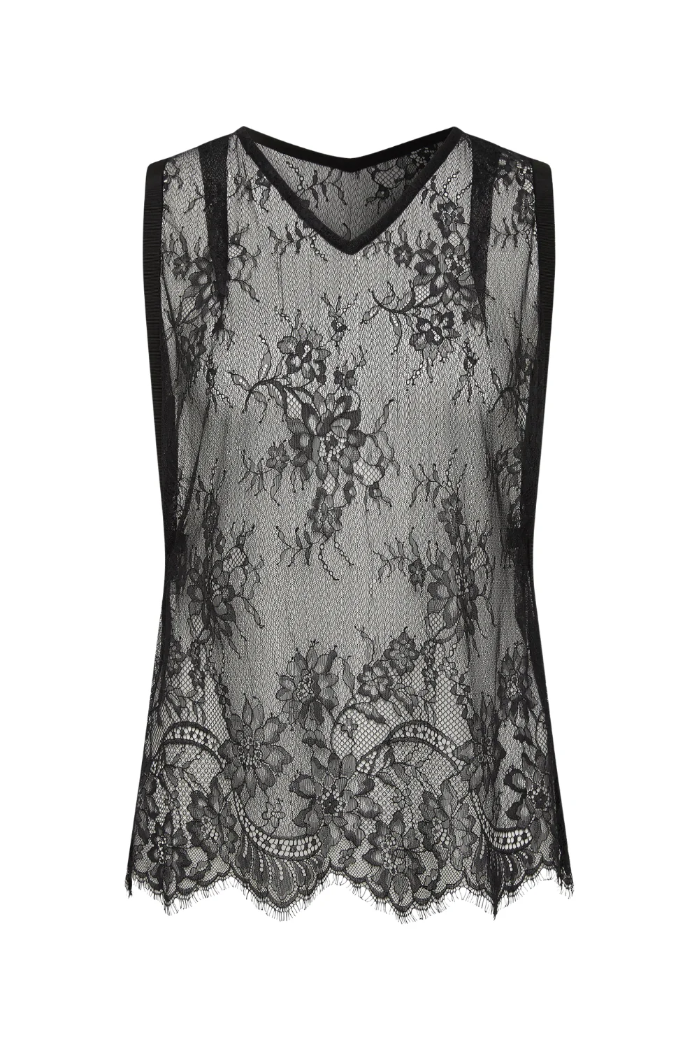 Ingrid Lace Top - Black