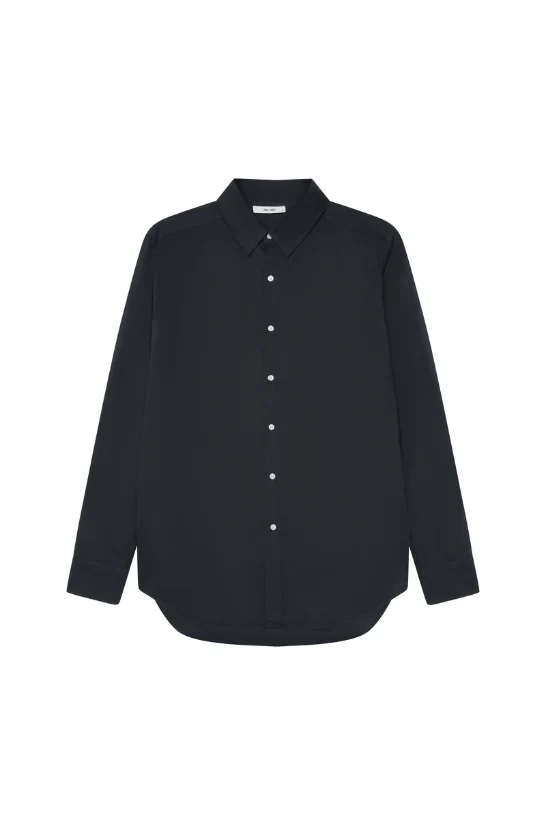 Folded Collar Shirt - Blacken - Image 5