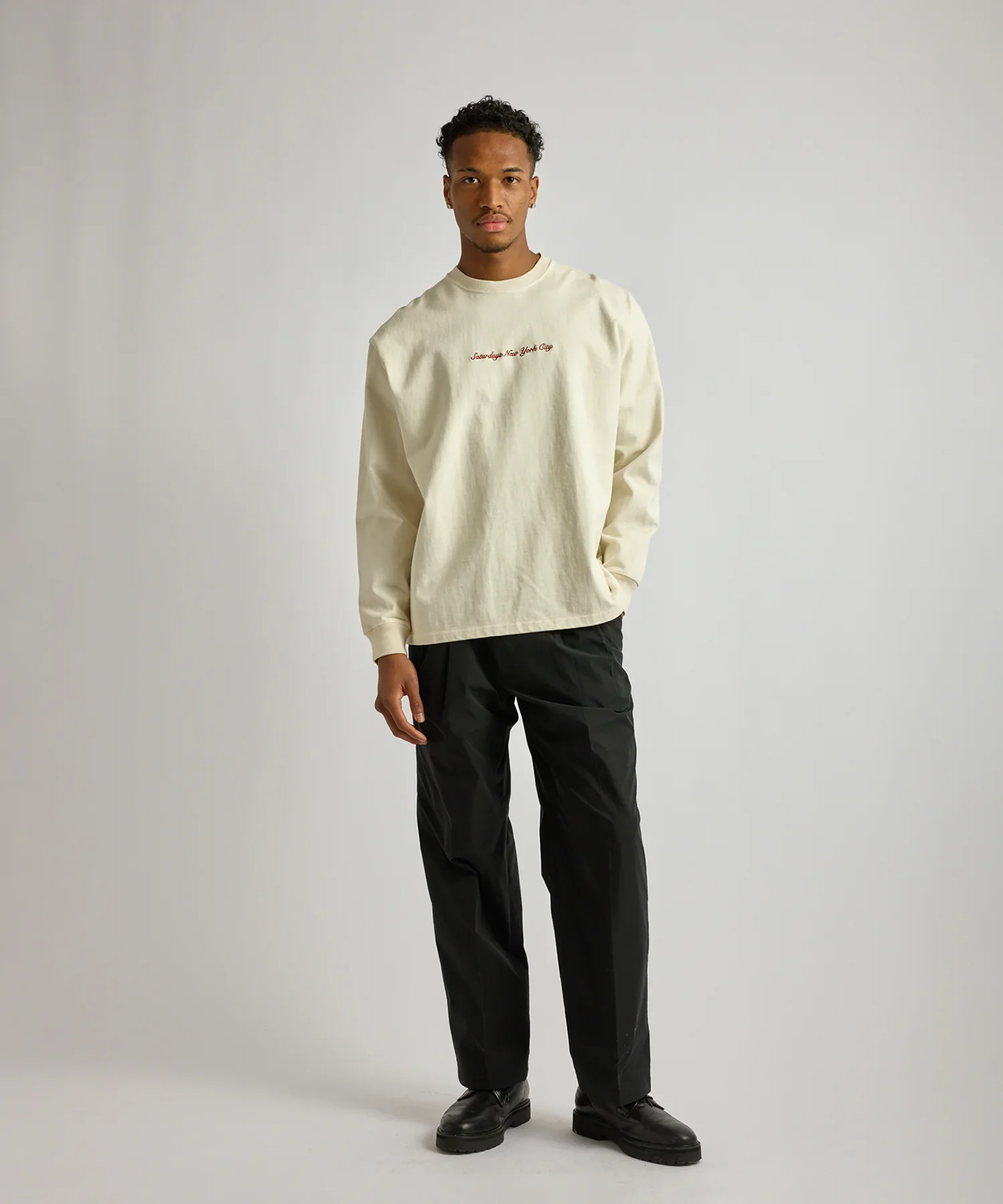 Max Weight Pigment Dyed Tee - Ivory