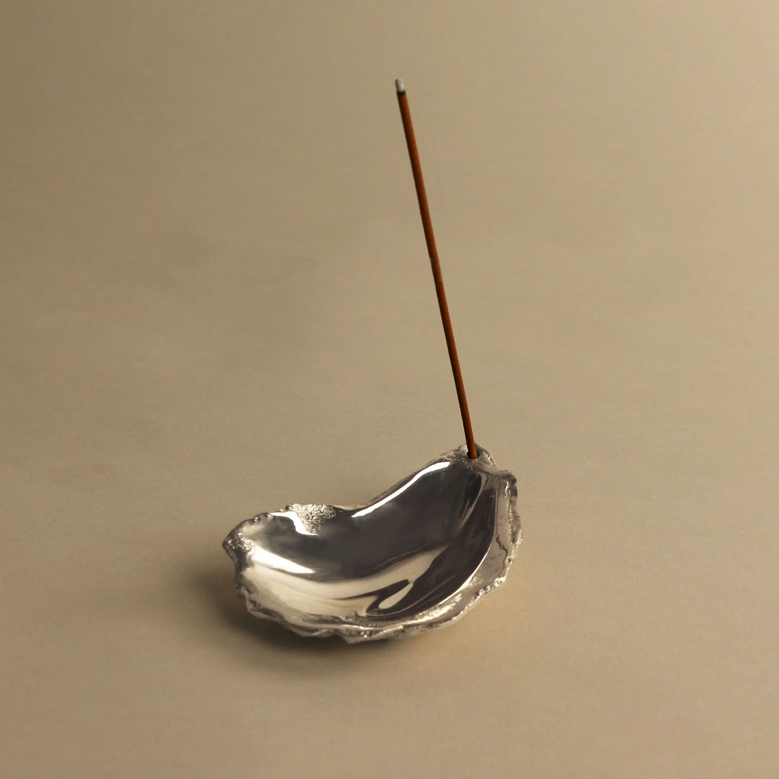 Oyster Incense Holder - Silver - Image 3
