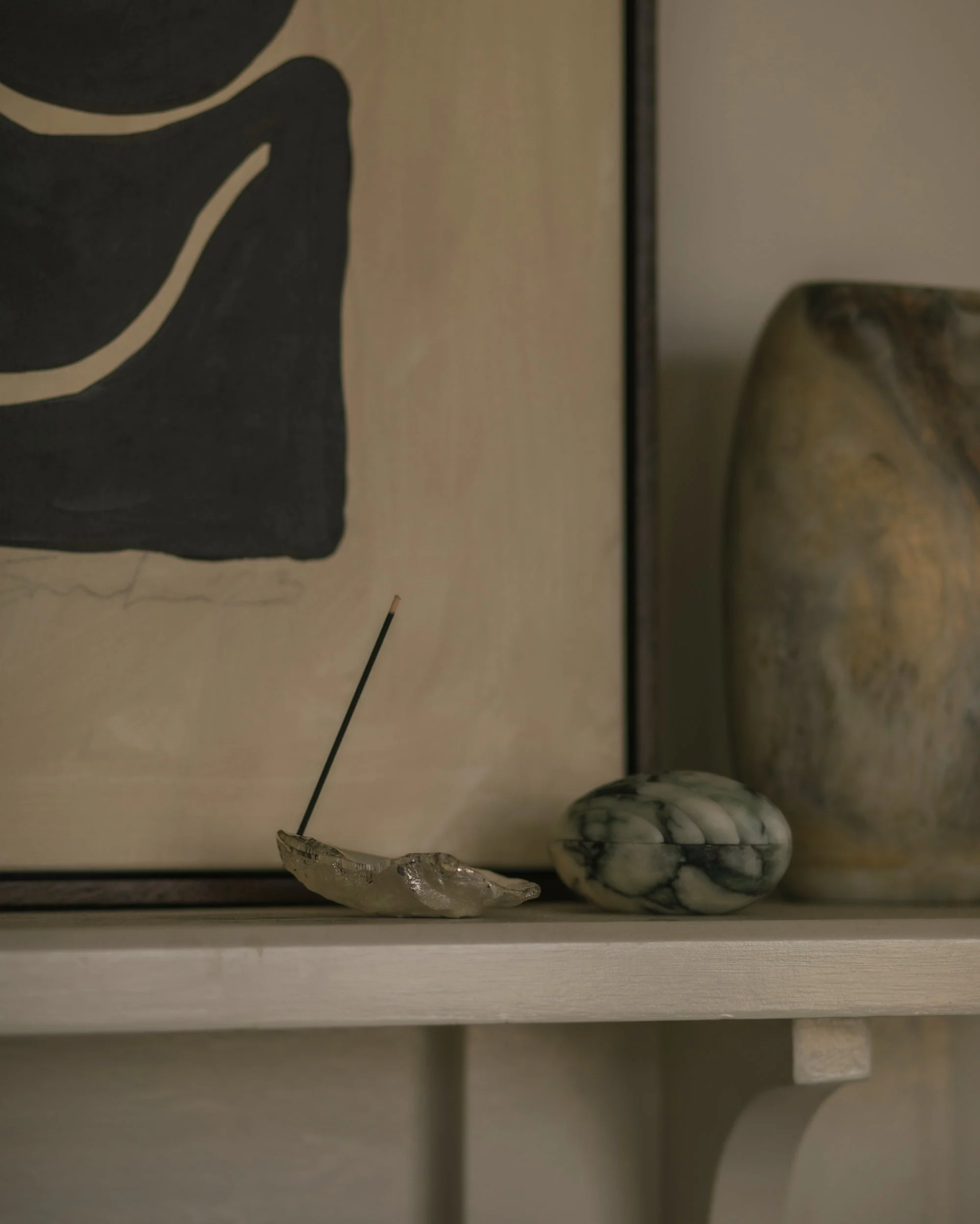 Oyster Incense Holder - Silver - Image 5