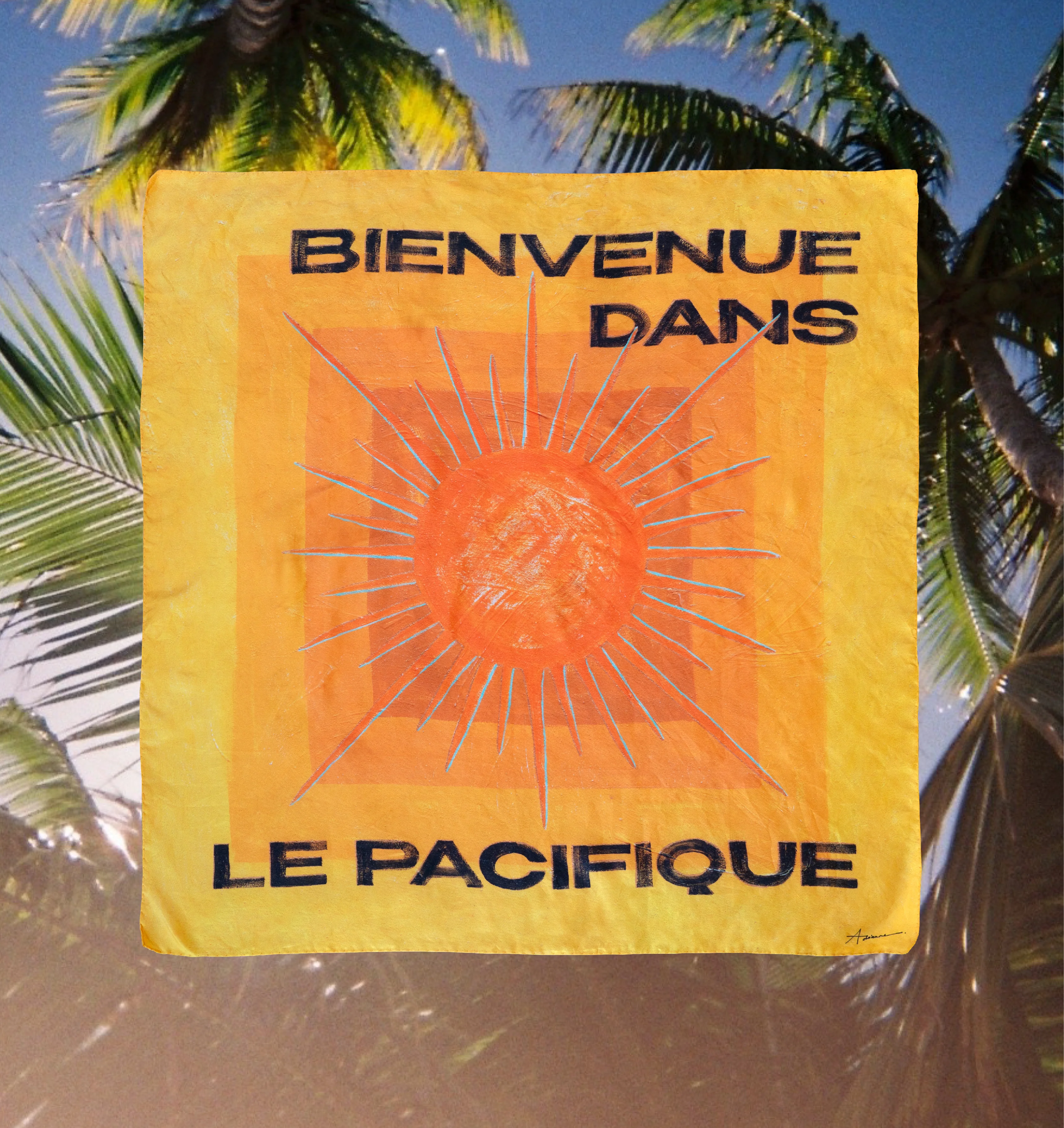 Pacific Sun Travel Scarf - Image 7