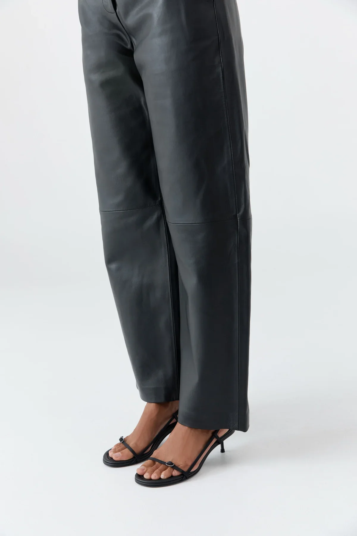 Petit Belt Sling Back Heel - Black - Image 3