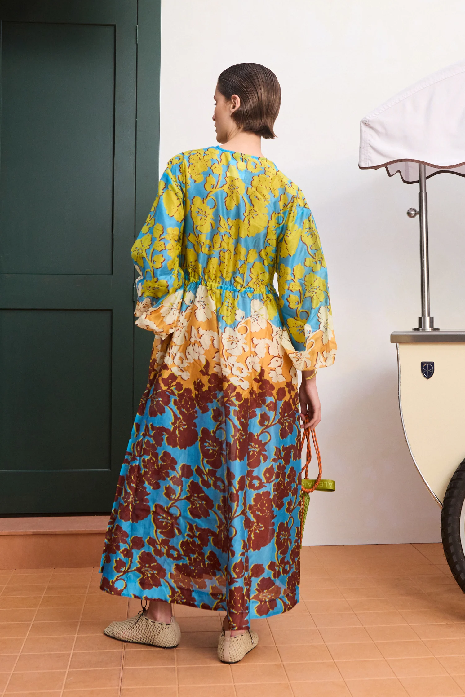 Splice Shirt Dress - Image 4