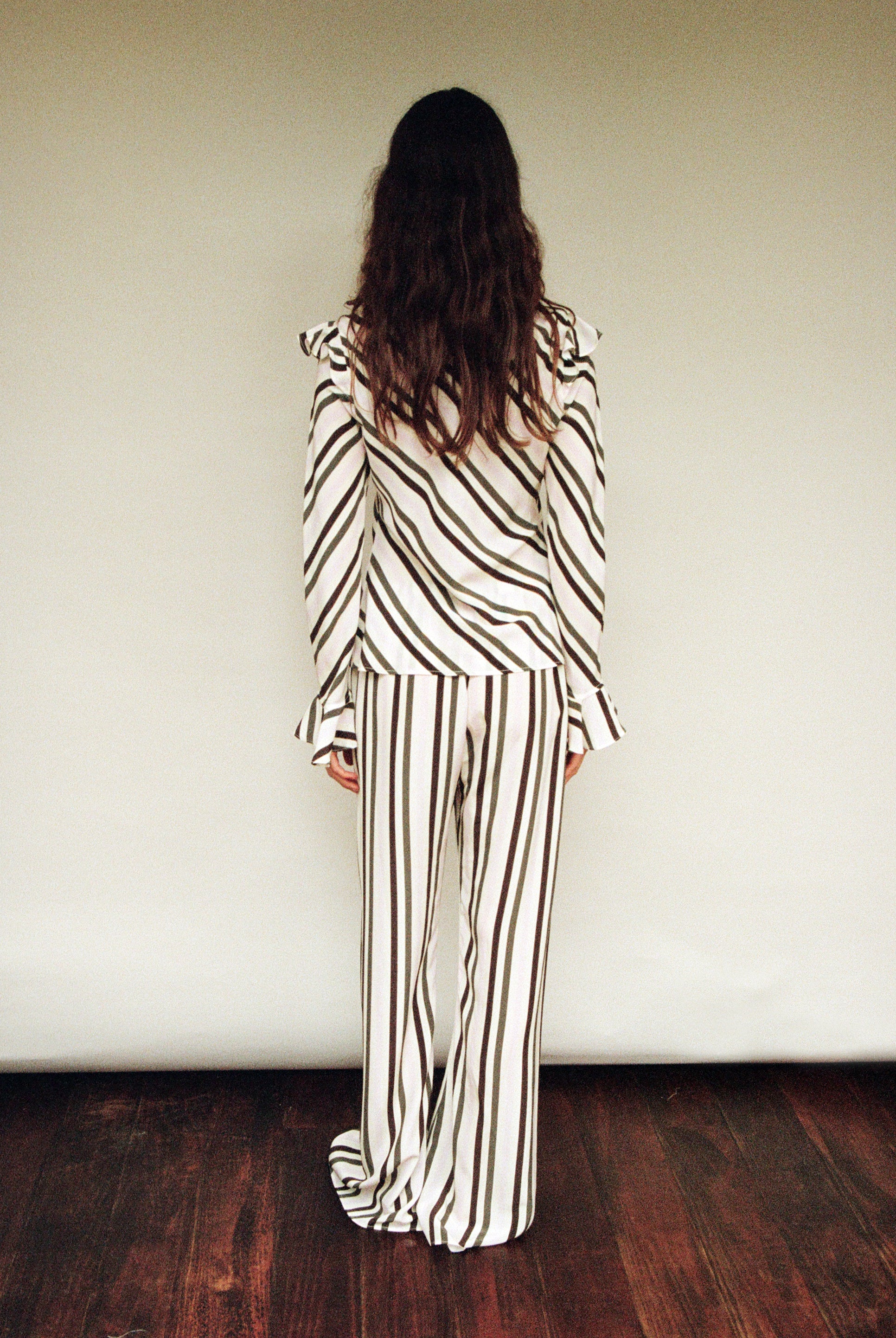 Cool About It Top - Olive & Petal Stripe - Image 4