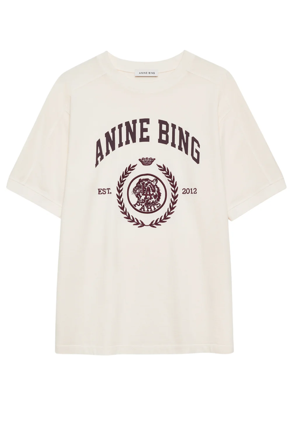 Jaylin Tee Collegiate – Cream