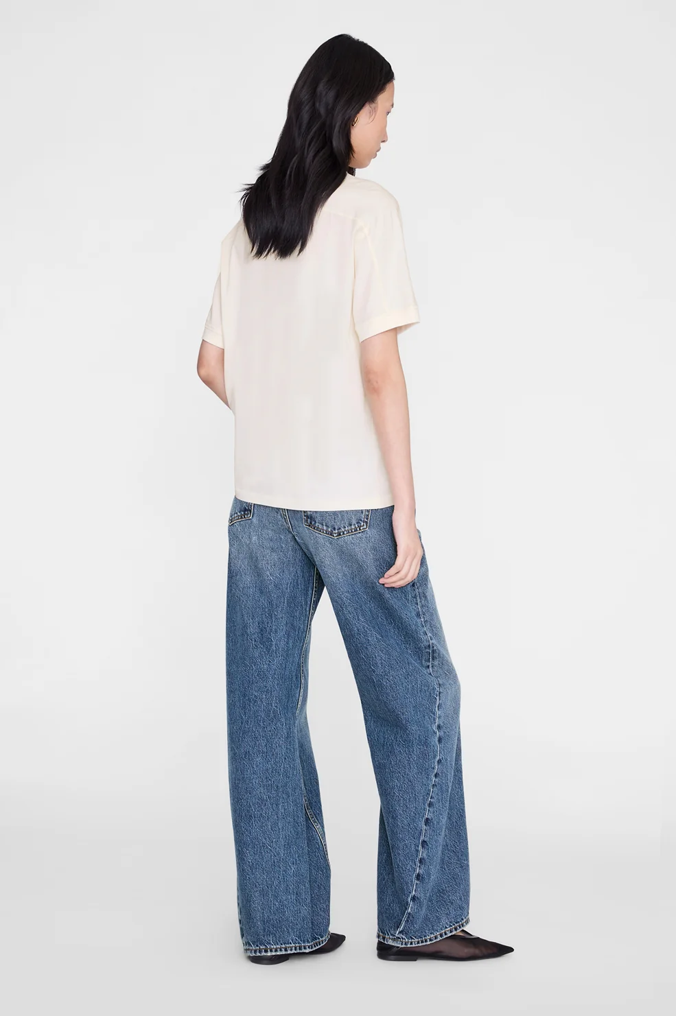 Jaylin Tee Collegiate – Cream - Image 3