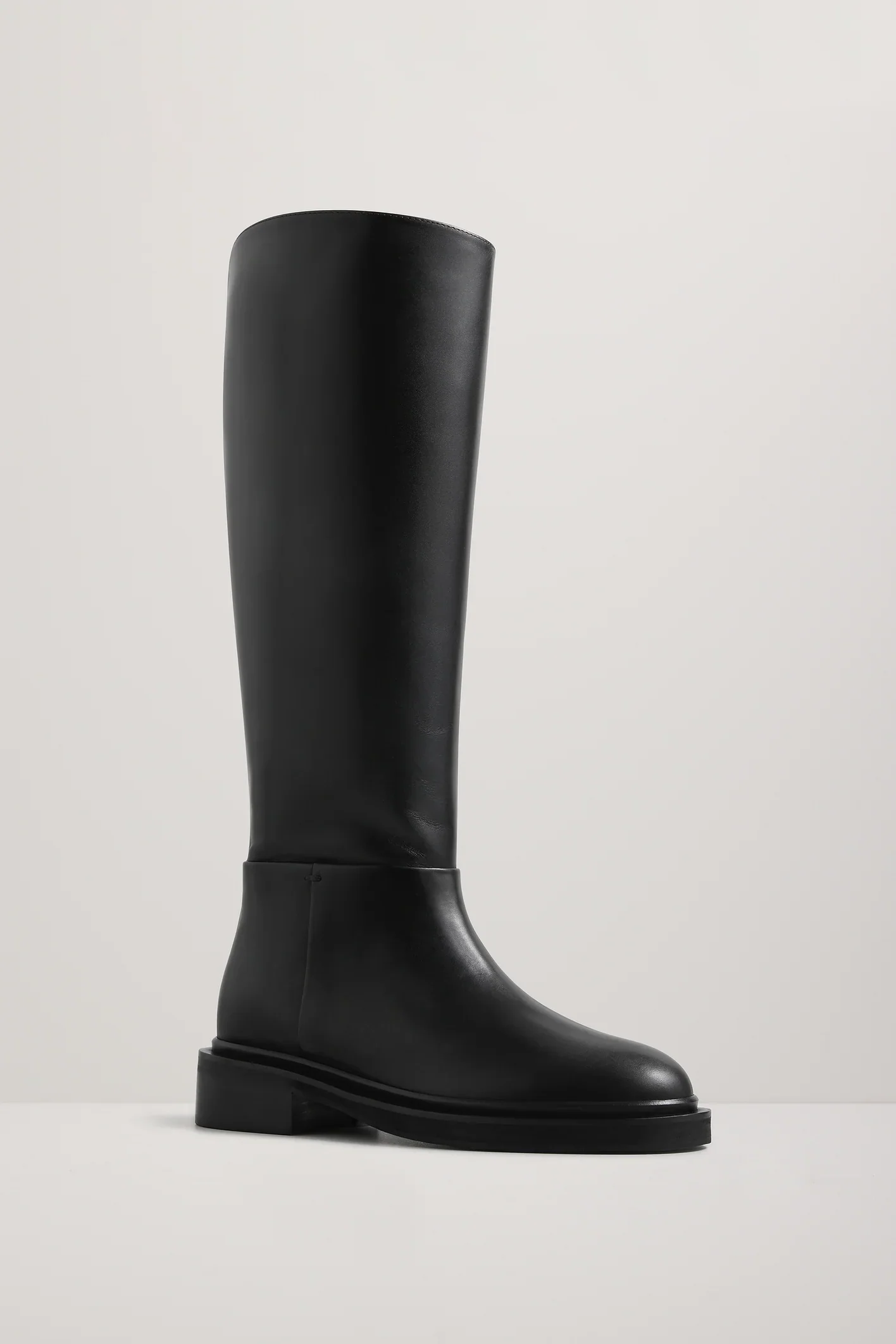 Jude Knee High Boot - Black - Image 4