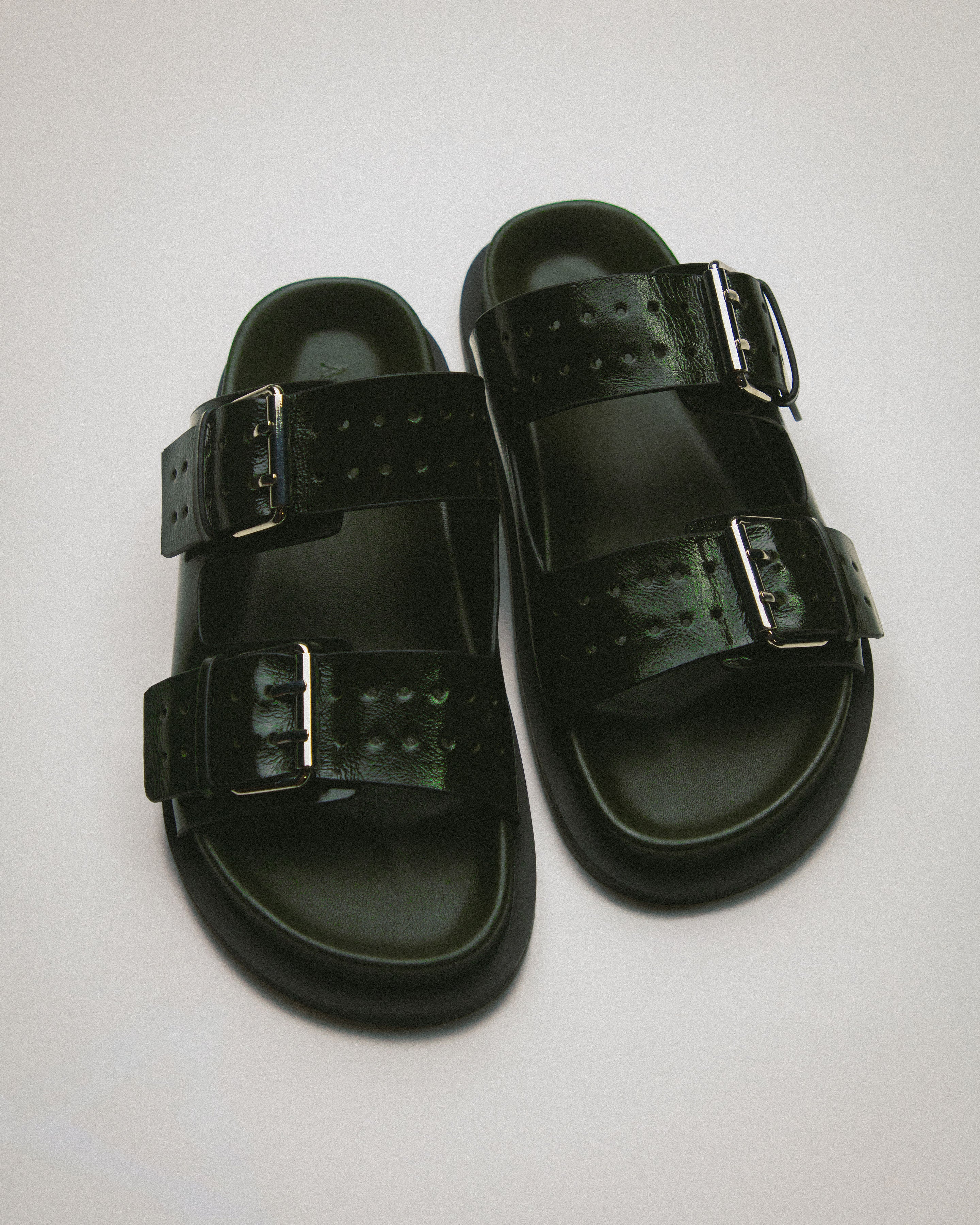 The Leon Sandal - Black - Image 3