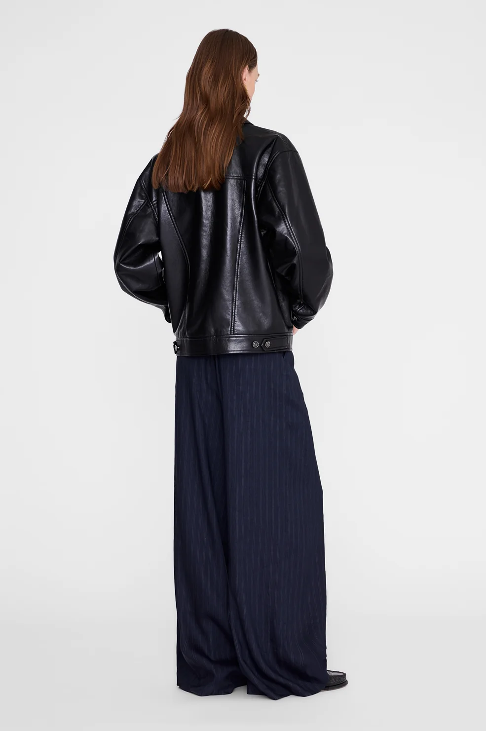Rory Jacket – Black Recycled Leather - Image 4