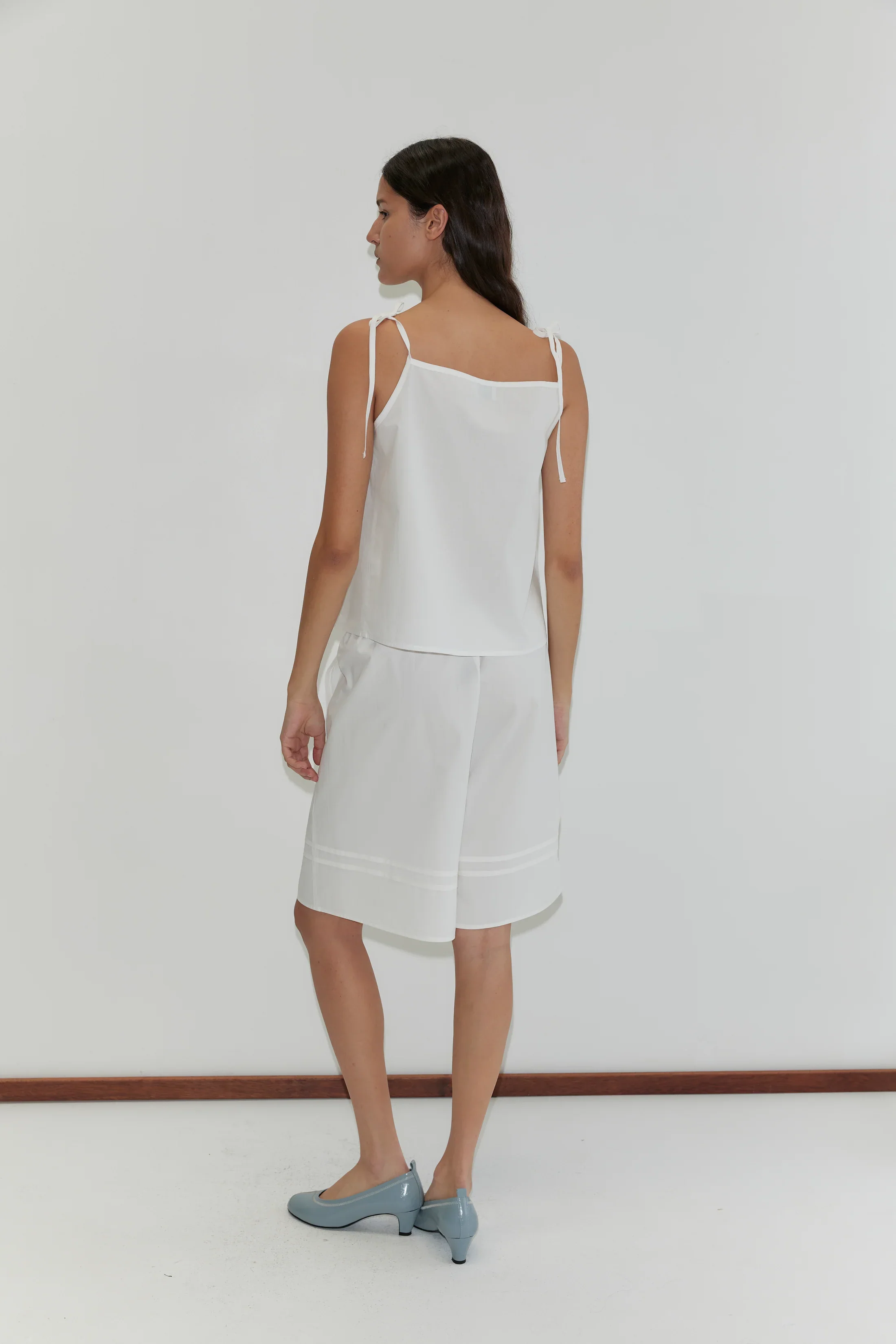 Tied Cami – White - Image 3