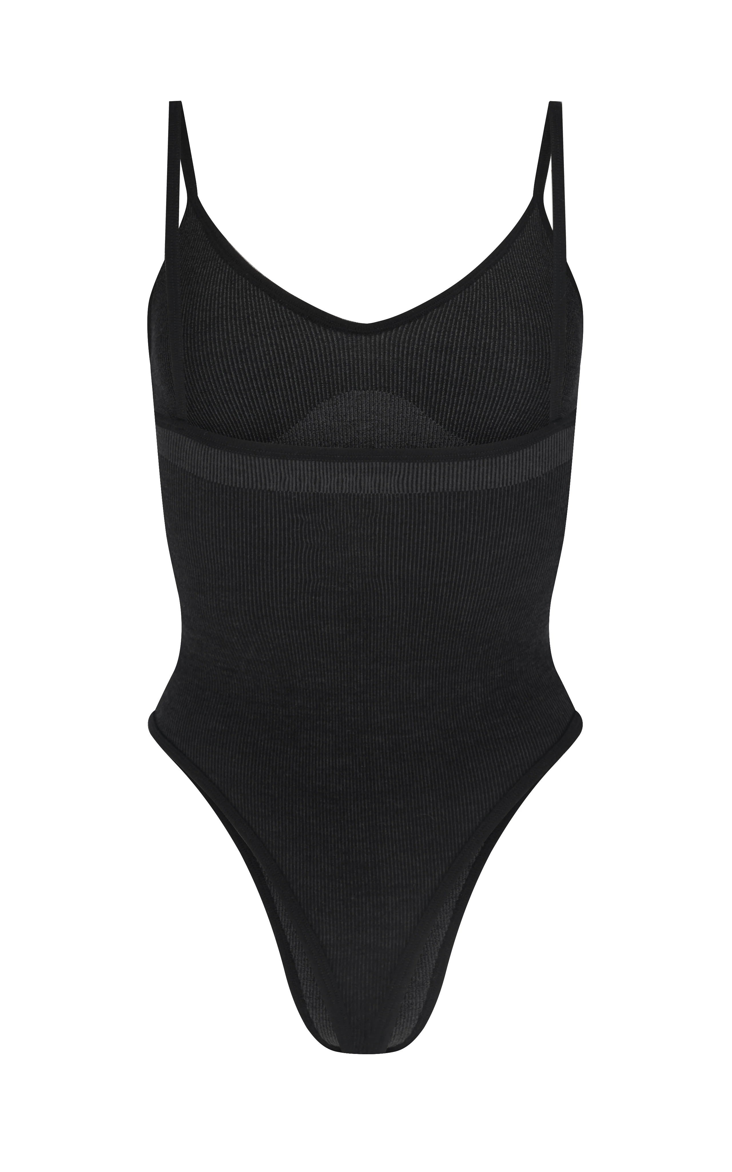 Tri Wool Bodysuit - Obsidian - Image 4