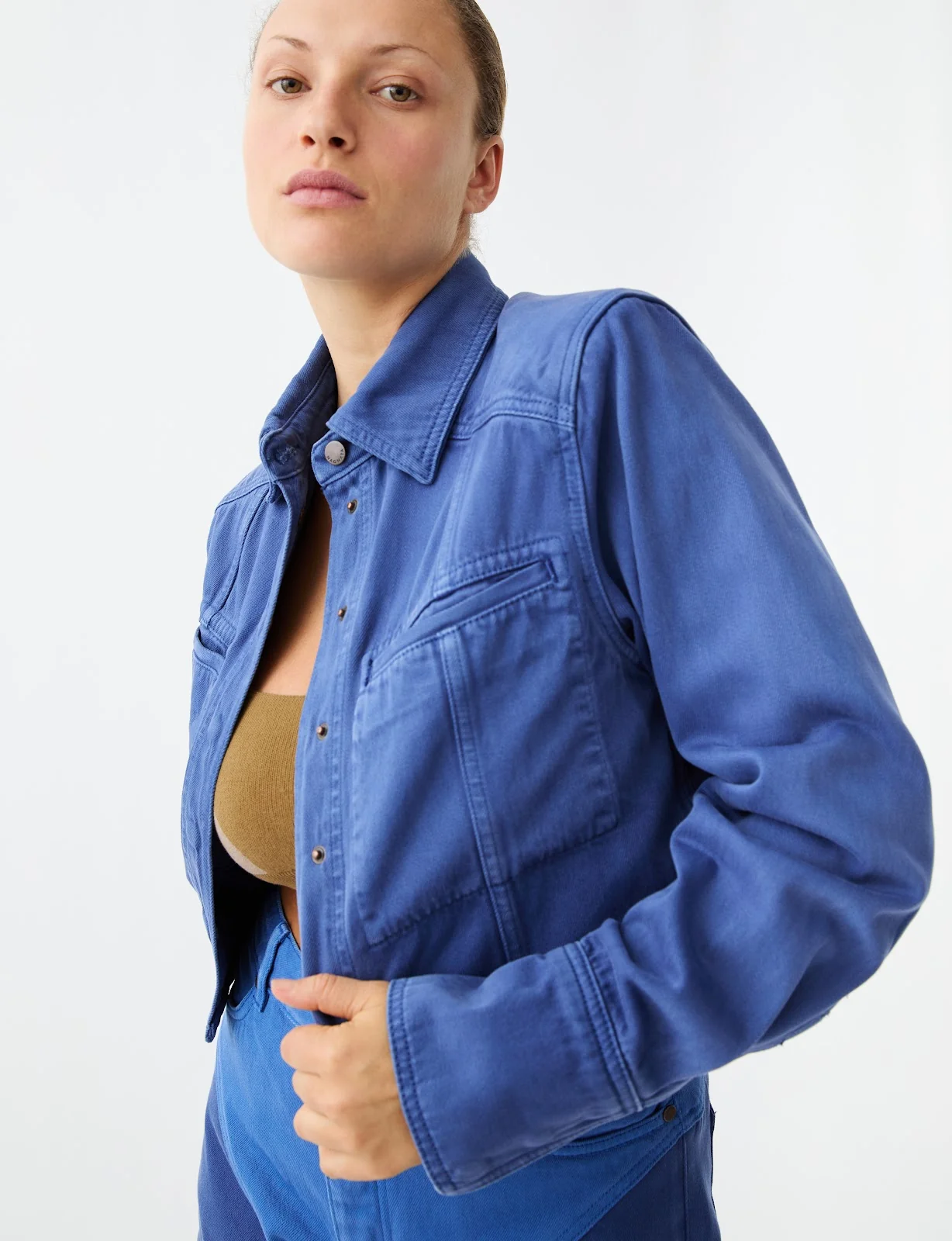 Vegetable Dye Yuki Jacket - Sora - Image 3