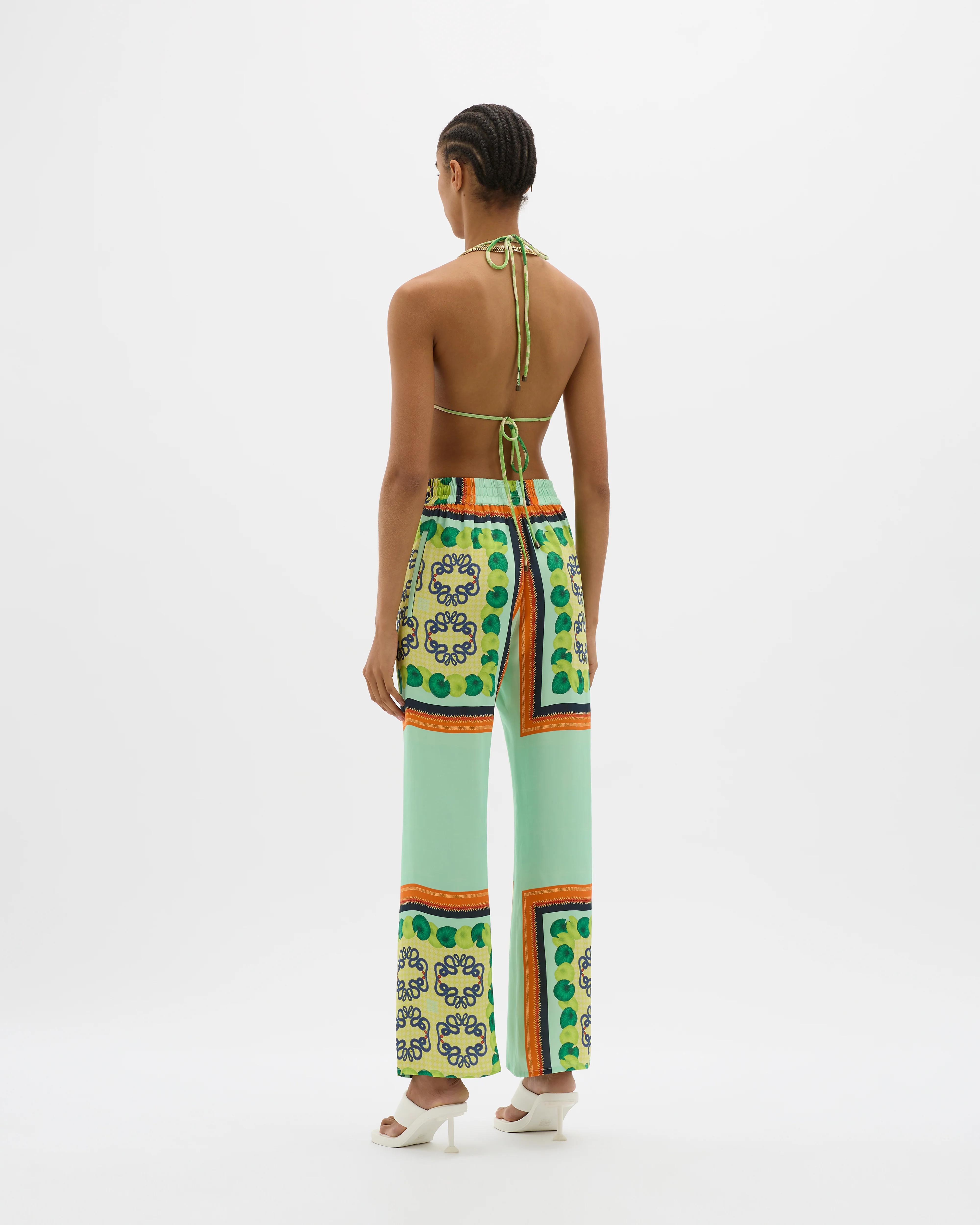 Yin Foliage Pant - Mint - Image 4